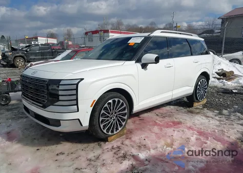 2026 Hyundai Palisade Hev Calligraphy z USA, uszkodzony, nr VIN KM8RMESA9TU033649